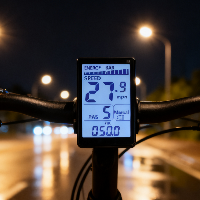 M5 Compact Rainproof Electronic LCD Display Wired Bicycle Computer Speedometer Odometer Cycle Meter for Road Bike