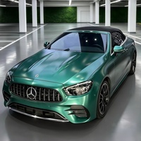 Haute qualité Premium satiné métallisé vert émeraude Wrap vinyle perle métallique Chrome Wrap vinyle Film