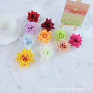 Fleurs artificielles Qiye, petites roses à cornes cousues à la main, roses en soie, décoration de mariage, décoration de la maison, décoration de remise de diplôme - Product Image 3