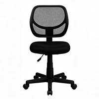 Chaise de bureau ergonomique pivotante à 360 degrés, moderne, en maille de nylon, revêtement en métal avec finition mate, hauteur réglable