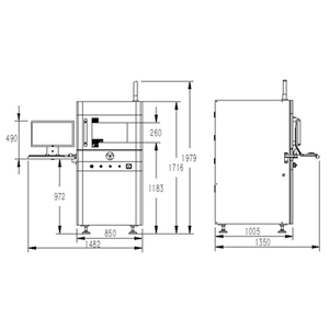 Máquina de Inspección Automática de Rayos X Fuera de Línea para Línea de Producción - Product Image 2