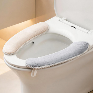 Thickened Winter Toilet Seat Cover Adhesive Waterproof Suitable For All Seasons - Product Image 1