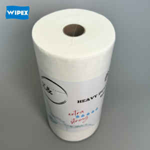 WIPEX Toallitas industriales de rollo de papel de toalla azul industrial para tienda de limpieza de aceite no tejido de alta resistencia multiusos - Product Image 5
