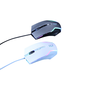 800/1200/2400/6400 Dpi Wired Usb Optical Gaming Mouse Mini Rgb Backlit 6 Buttons Right-handed Aa <b>Battery</b> 1.5m Braided <b>Cable</b> - Product Image 6