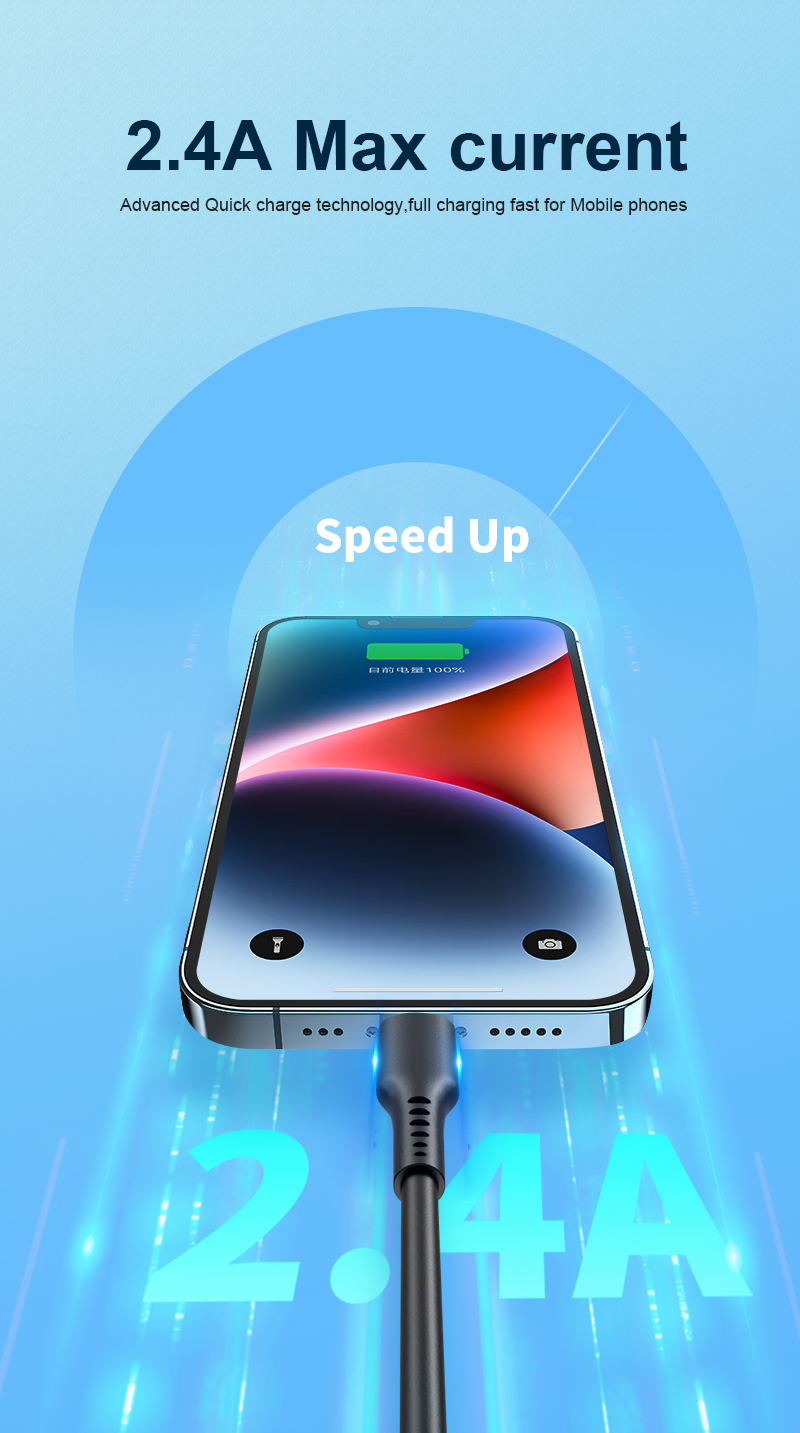 High Grade New Premium MFi Certified Fast Charger Usb to L Cable for iPhone 14/13/12/11 Pro Max/SE/XS/XR/8 Plus & More · image 5