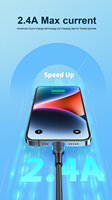 Nouveau câble Usb vers L de chargeur rapide certifié MFi de haute qualité pour iPhone 14/13/12/11 Pro Max/SE/XS/XR/8 Plus et plus