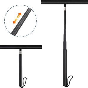 Dài Xử lý mở rộng nhôm kính thiên văn cực hai mặt cửa sổ giống cây chổi làm sạch với Silicone xử lý - Product Image 3