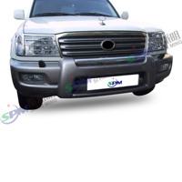 SPM Factory Direct PELINDUNG BUMPER DEPAN untuk TOYOTA Land Cruiser LC100 Lexus LX470 (1998-2007)