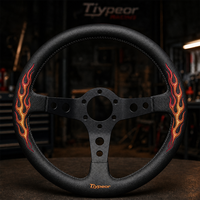 Volant de course personnalisé TIYPEOR avec broderie Dragon, 280mm, 320mm, 350mm, 380mm, à déport profond
