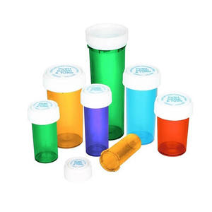 Empfehlung Reversibler Schraub kappen behälter für die Apotheke Verwendung Langlebiges PP-Kunststoff-PET-Material Zylinder Anpassbares Logo - Product Image 4