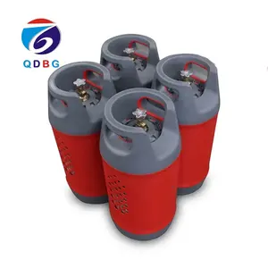QDBG Factory Wholesale 10KG 24.5L LPG Composite Cylinder Plastic Material LPG Tank for LPG Fuel Engineering Vehicles