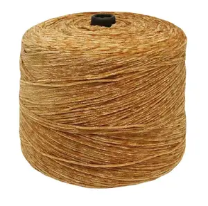 Thick texture 2S 4.5S 6S Chenille Bright Velvet Soft Curtain Yarn Available In Stock