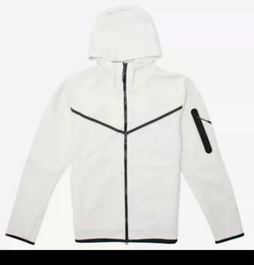 पुरुषों के लिए खेल ट्रैकसूट 100% कपास जॉगिंग जिम जैकेट लोगो हूडी स्लिम प्रशिक्षण डिजाइन - Product Image 2