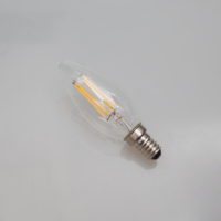 C35 ampoule à bougie LED ampoule à filament 4W ambre 220-240V