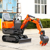 Excavator Mini Mikro Merek Cina LW06E Berkualitas Tinggi 0,6 Ton, Excavator Kecil untuk Pertanian dan Penggalian Parit, Tersedia untuk Penjualan Segera