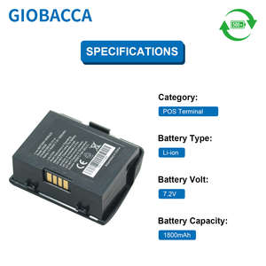 Batería de Repuesto de 7.4V 1800mah para Máquina de Tarjetas de Crédito Inalámbrica VERIFONE VX520 VX670 VX680 - Product Image 2