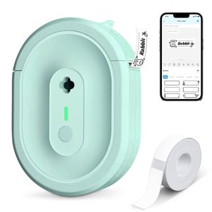 Jiuyin N12 Mini Thermal Printer Label for 203dpi 20mm/s Speed for DIY Planner Stickers & School Name Labels Products in Stock - Product Image 2