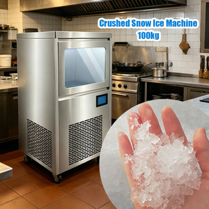 Máquina de Hielo en Escamas Granulares Comercial YISO de Alta Capacidad, Fabricada en Acero Inoxidable 304 para Pescados - Product Image 2