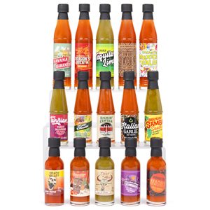 Set de Regalo de Cristal Hecho a Mano World Traveler, Sabores Veganos y Vegetarianos como Cowboy Bacon y Ajo Italiano, Set 15 - Product Image 2