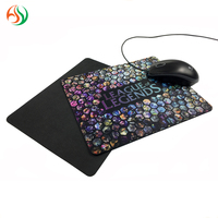 Tapis de souris de jeu Overwatch chauffant personnalisé AY, tapis de clavier pliable en caoutchouc antidérapant, impression par sublimation, 200x240mm carré