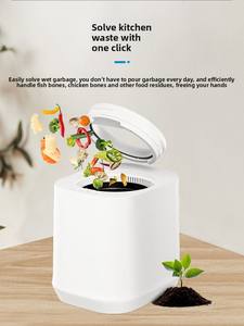 Composteur Électrique Domestique en Acier Inoxydable Écologique 4L, Contrôle par Application, Gestion Continue de l'Alimentation, Technologie Multigrind pour Déchets Alimentaires - Product Image 5