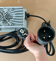 Chargeur de batterie de chariot de golf 24v 36v 10a, chargeur de batterie EV, chargeur de batterie au plomb-acide, kits de chargeur de batterie au lithium, chargeur de bateau EV