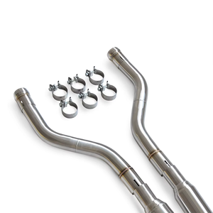 Tuyau d'échappement pour BMW M3 E90/E92/E93, 4.0L 2007-2013, échappement performant avec tuyaux résonateurs, échappement modifié pour la course - Product Image 6