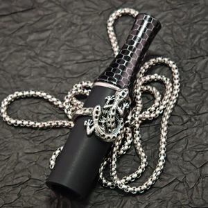 Embout de chicha en métal avec design de serpent 3D, embouts individuels pour chicha - Product Image 3