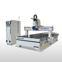 Machine de gravure CNC ATC de qualité supérieure avec système de contrôle Syntec, broche 9KW, pour la fabrication automatique et la gravure sur bois et l'artisanat