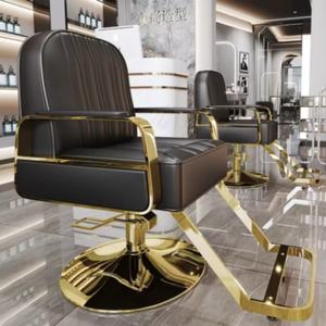 Chaise de barbier en cuir multifonction de haute qualité pour salons de beauté, vente chaude, chaise de massage en cuir PU et synthétique - Product Image 2