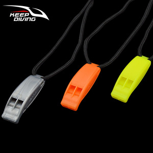 นกหวีดเอาชีวิตรอด D-flex รุ่น KS-92a แบบเสียงคู่ กันน้ำ สำหรับดำน้ำ ว่ายน้ำ และอุปกรณ์กีฬาทางน้ำ - Product Image 1