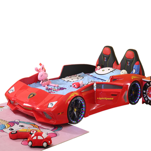 ชุดเตียงเด็กไม้ทนทาน รูปทรง<span class=keywords><strong>รถ</strong></span>ยนต์ - Product Image 6