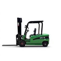 Chariot élévateur électrique multidirectionnel 3 tonnes à mât bi-étages et batterie plomb-acide – Offre Spéciale