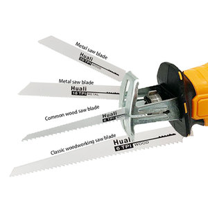 Scie sabre multifonction 650W/750W pour la découpe du métal, du bois, de la viande, des os et des tuyaux, avec kit de lames - Product Image 2