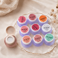 Palette de gel UV 24 couleurs écologique personnalisable avec logo, multifonctionnelle pour nail art, ensemble de vernis à ongles en gel, marque privée