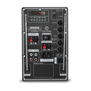 Amplificateur vocal extérieur Craftsman avec micro sans fil FM, alimentation double 12V/220V, charge rapide, carte d'amplification karaoké - Product Image 4