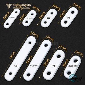 Clip de fixation réglable en fer à deux trous (en pouces) pour accessoires de rail de rideau électrique - Product Image 2