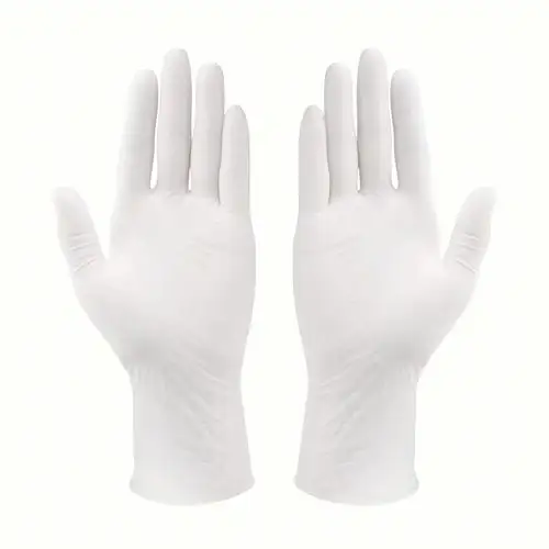 Hot Sale Disposable Gloves 100% Nitrile Powder-Free Wholesale High-quality White