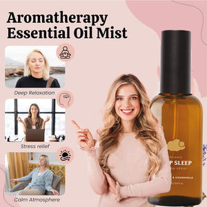 תווית פרטית 100 מ "ל שינה כרית ספריי שינה עמוקה עם תרסיס שמן אתרי שינה עמוקה עם תרסיס לבנדר - Product Image 5