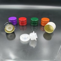 Bouchon d'huile d'olive en aluminium de qualité alimentaire à prix d'usine, avec partie en plastique, bouchon en aluminium, bouchon ROPP