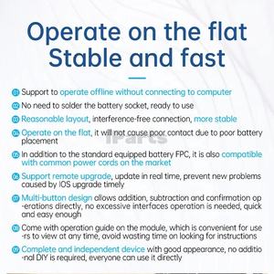 Machine de réparation rapide de l'état de la batterie IPARTS JCID Q1 pour iPhone 11/12/13/14/15PM Modification des données de l'état de la batterie Calibrage du cycle - Product Image 4