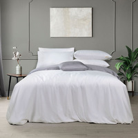 Parure de lit de luxe en soie unie pour enfants, draps de lit 60S, draps unis personnalisés en Lyocell