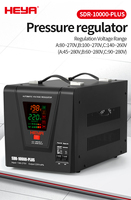 12KVA 10000W Puissance 220V AC AVR 50HZ 60HZ 100% AC Régulateurs Automatiques Stabilisateur Stabilisateur 220V Avec Ventilateur 10KW-12KW