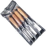 Outils de menuiserie, ciseaux à <span class=keywords><strong>bois</strong></span>, <span class=keywords><strong>demi</strong></span>-ronds intérieurs et extérieurs, manche en hêtre, 4 pièces, ciseaux à <span class=keywords><strong>bois</strong></span> <span class=keywords><strong>demi</strong></span>-ronds, rainurage - Product Image 2