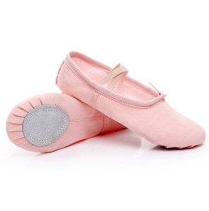 Zapatos planos <span class=keywords><strong>de</strong></span> lona rosa para niñas, calzado profesional <span class=keywords><strong>de</strong></span> <span class=keywords><strong>Ballet</strong></span> suave con garra <span class=keywords><strong>de</strong></span> gato, a la moda - Product Image 2