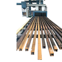 Machine de sablage à poutres en H Puhua certifiée CE pour le détartrage des tôles et des aciers de construction, vente directe usine Sa2.5