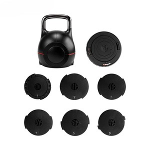 7 in 1 Adjustable Steel <strong>Kettlebells</strong> <strong>10kg</strong> Custom Logo OEM Free Weights Dumbbell Grip Unisex Home Gym Use - Product Image 4