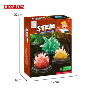 Diy montado experimento de ciencia <span class=keywords><strong>kit</strong></span> de cristal de la plantación de la ciencia juguete para niños 6 + - Product Image 6