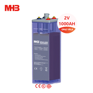 Batería Tubular de Gel de Plomo-Ácido VRLA de Ciclo Profundo MHB OPZS-1000 de 2V 1000Ah para Almacenamiento de Energía Solar e Ingeniería de Control - Product Image 1