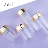 Pot à capsules en plastique de haute qualité 30g 60g, flacon vide avec bouchon à vis, emballage cosmétique, conteneur de stockage durable